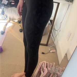 Lululemon Black Patterned Leggings